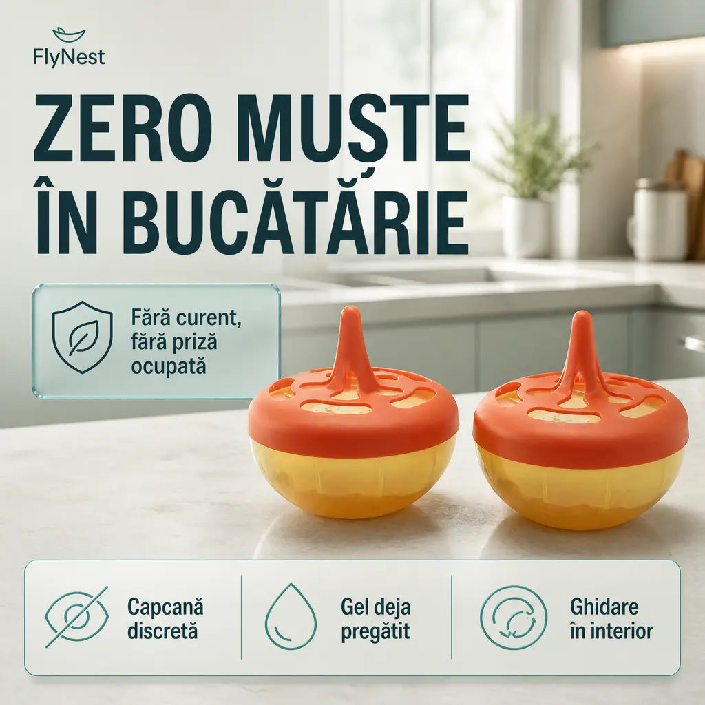 1+1 capcana anti-muste