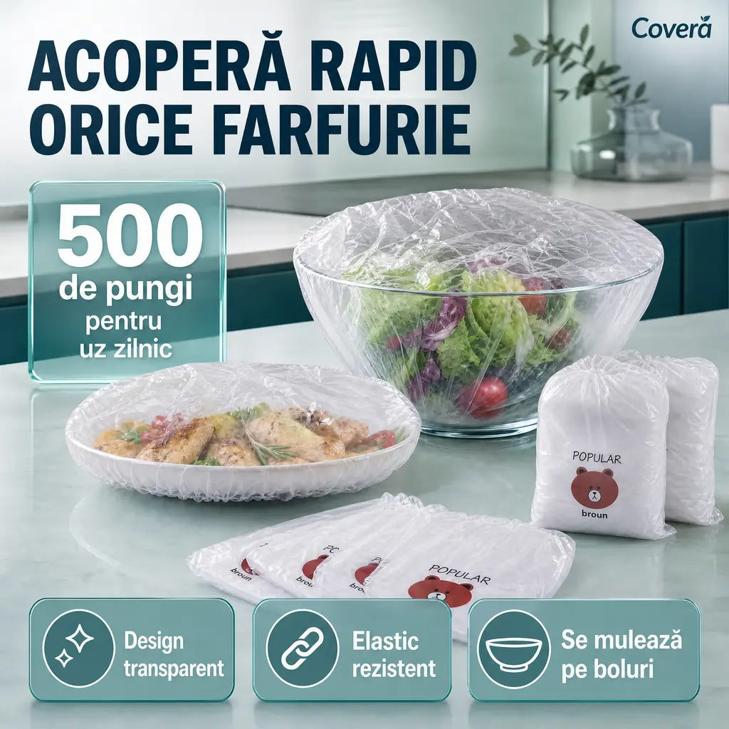300+200 pungi alimentare