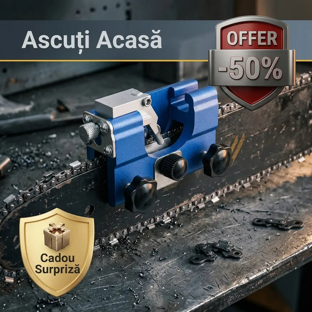 ascutitoare de lant de fierastrau+cadou