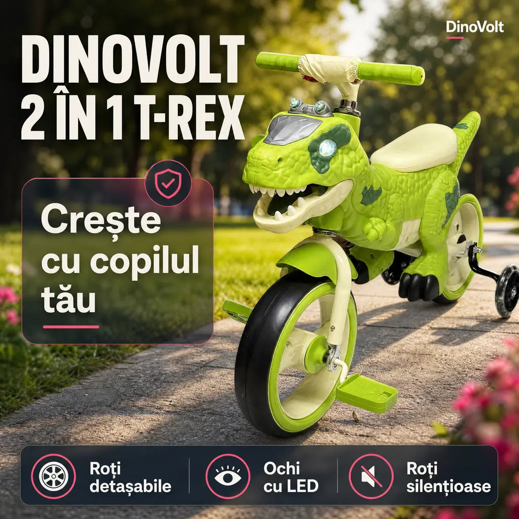bicicleta dinozaur