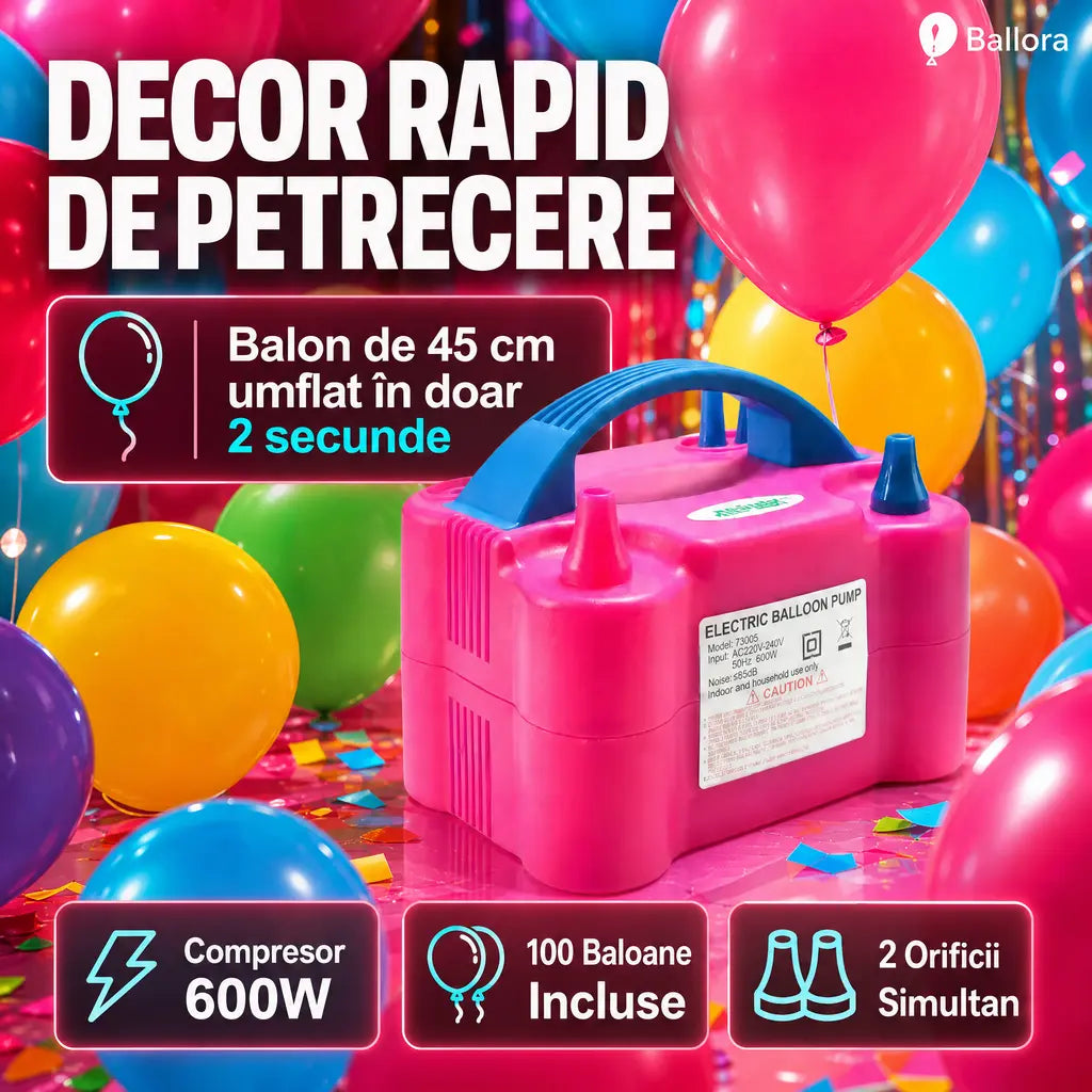compresor baloane+100 baloane
