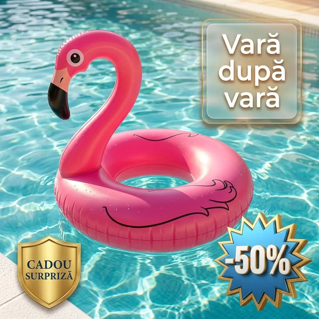 saltea flamingo+cadou