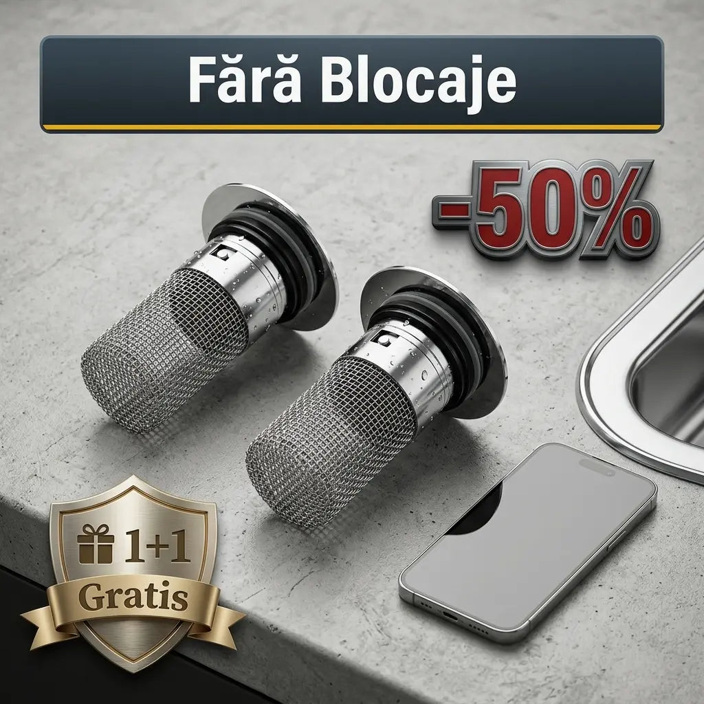 2 Ventile scurgere+cadou