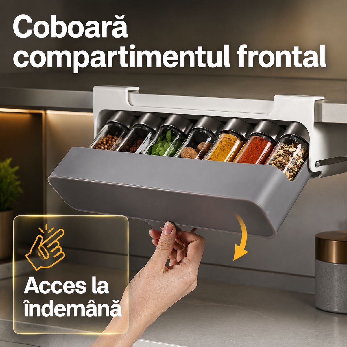 suport condimente suspendat