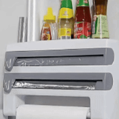 Suport perete cu 3 dispensere+bonus cantar
