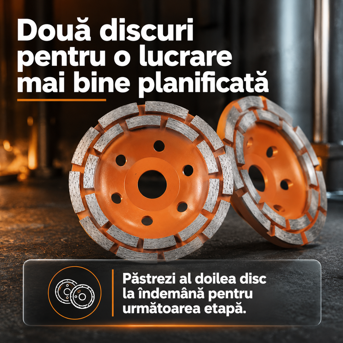 1+1 GRATIS Disc Şlefuire