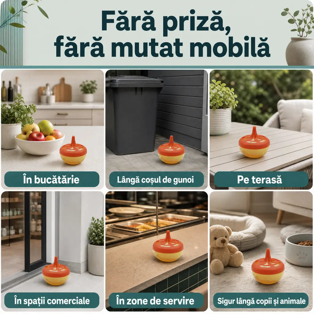 1+1 capcana anti-muste