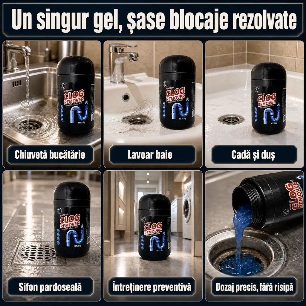 3+3 solutii desfundare scurgeri