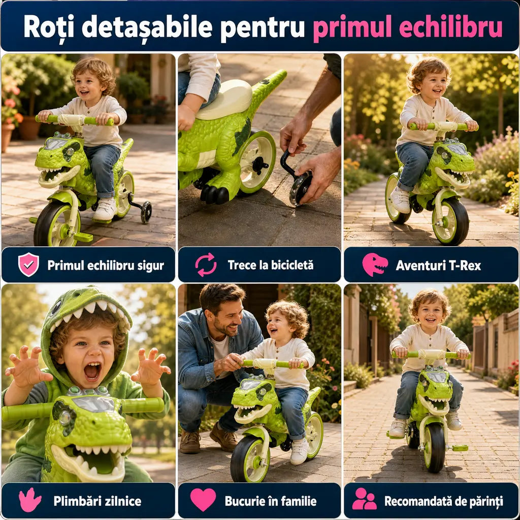 bicicleta dinozaur