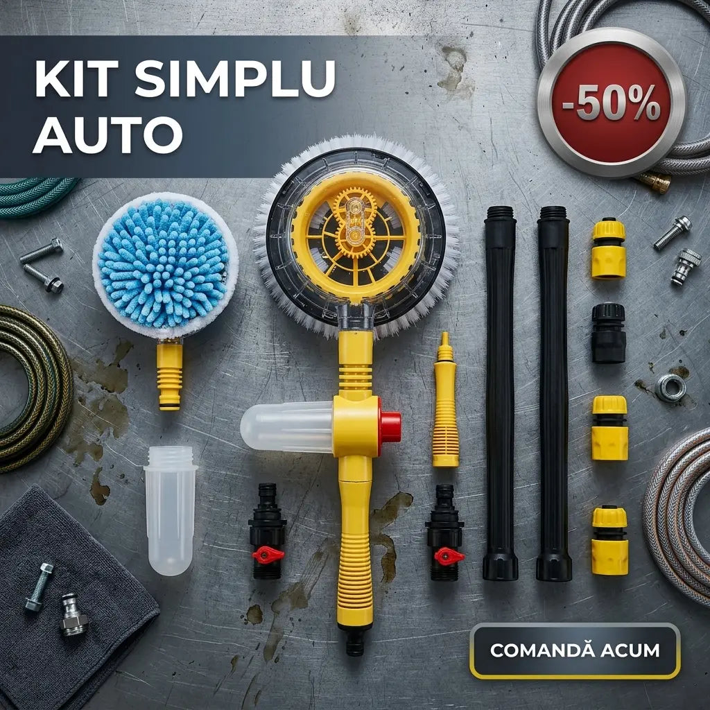 kit spalare auto+cadou