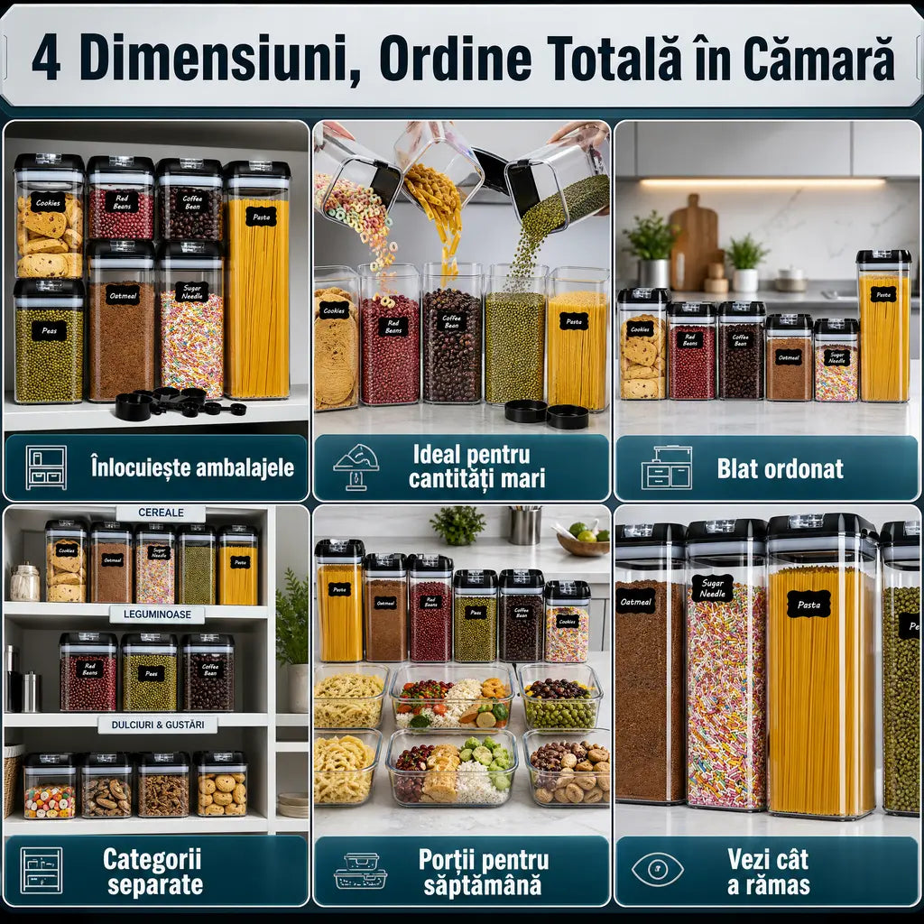 7 recipiente alimentare