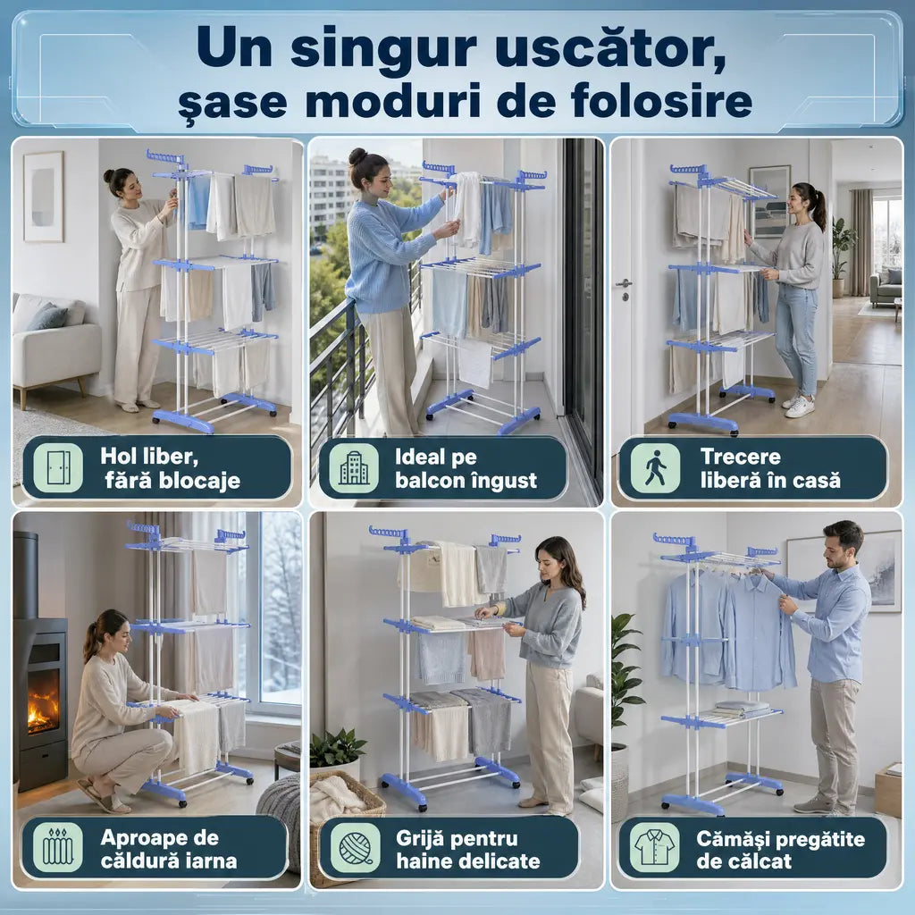 uscator vertical