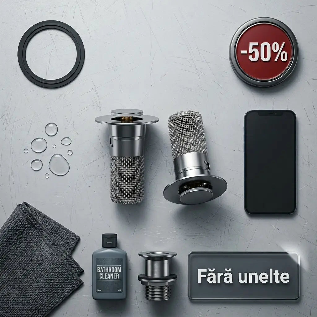 2 Ventile scurgere+cadou