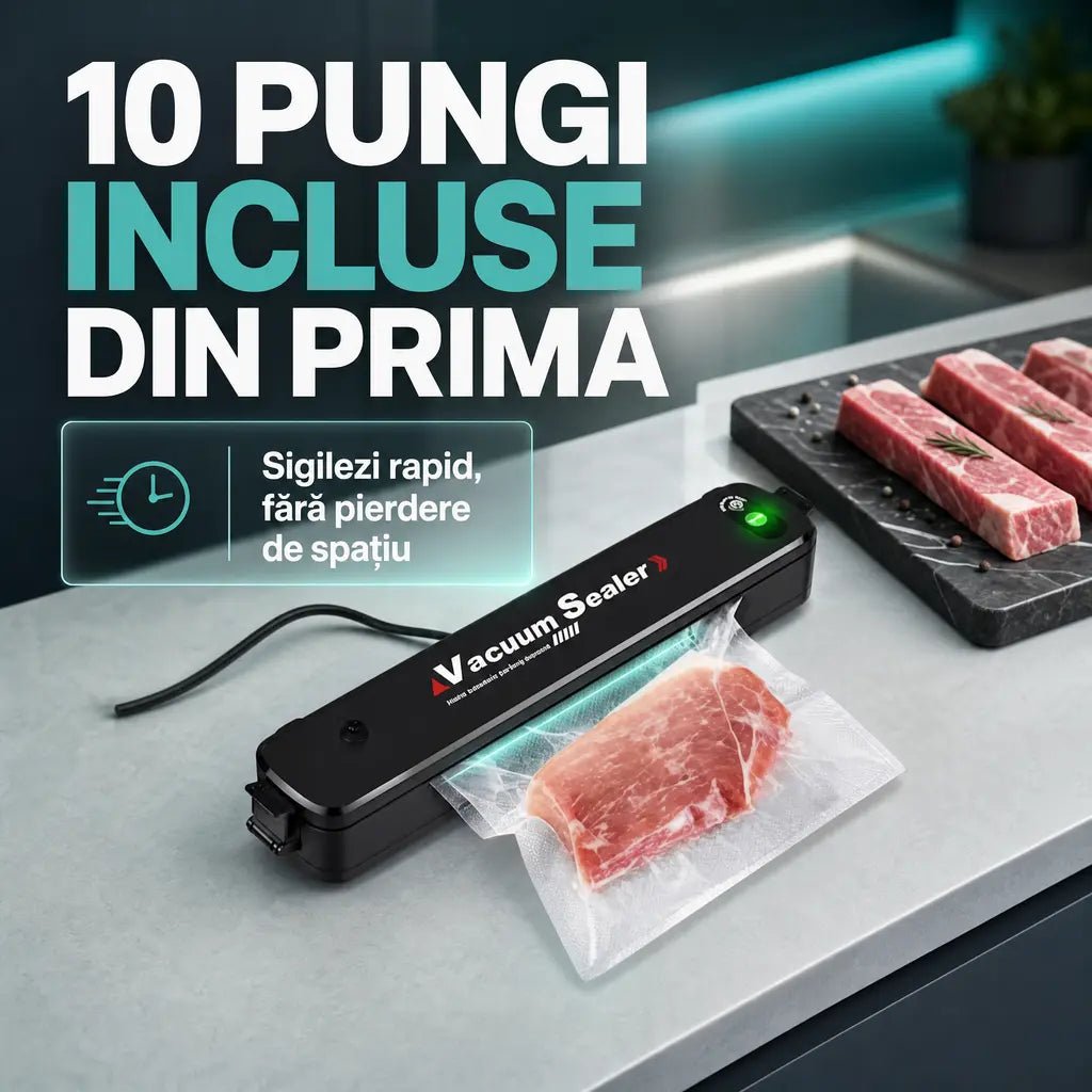 aparat vidare+10 pungi vidat