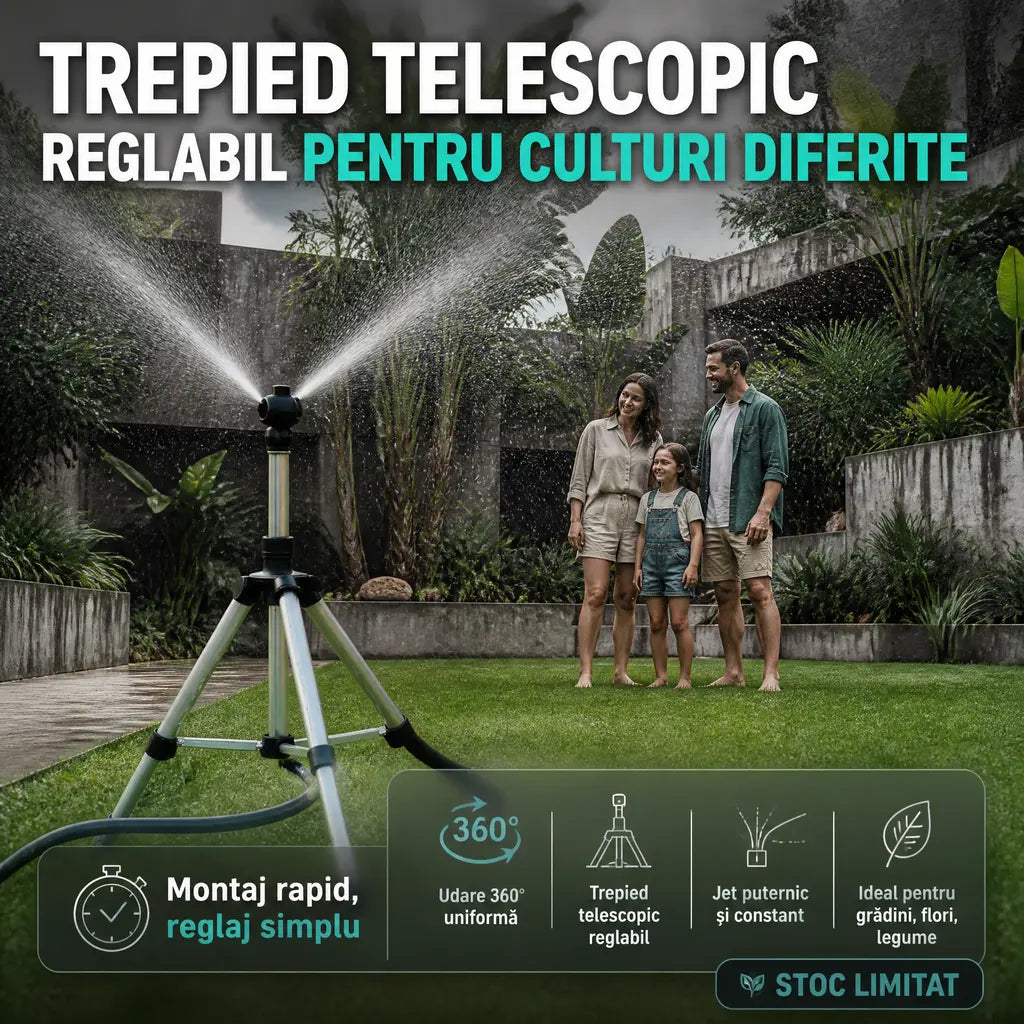 aspersor cu trepied 360