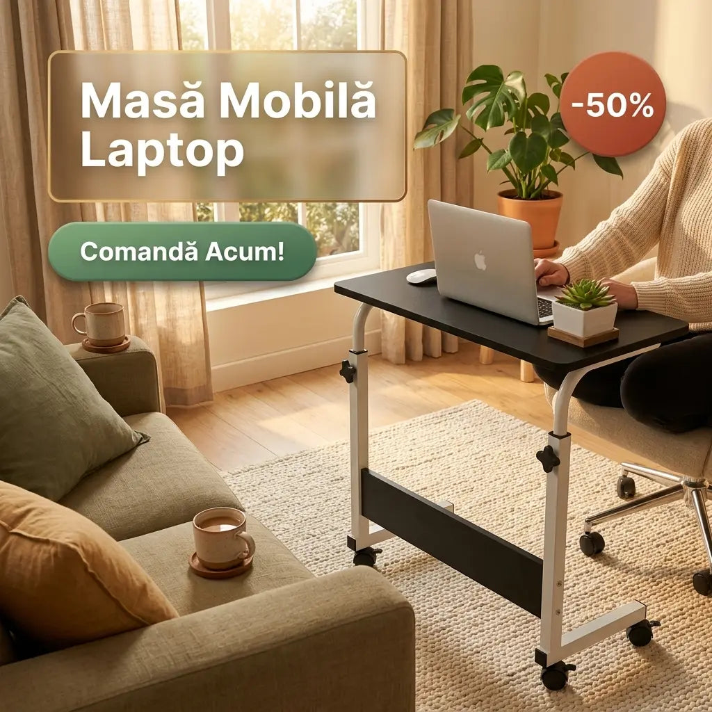 masa cu roti pt laptop+cadou