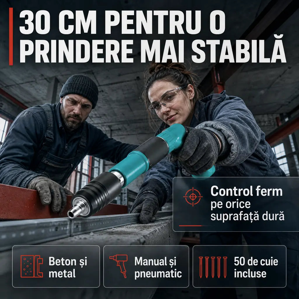 pistol cuie+50 cuie