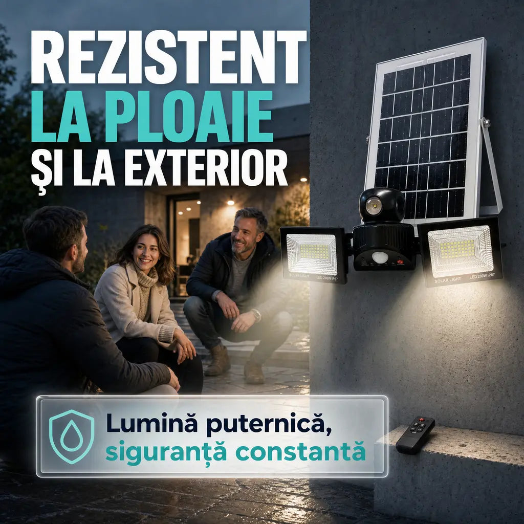proiector solar led