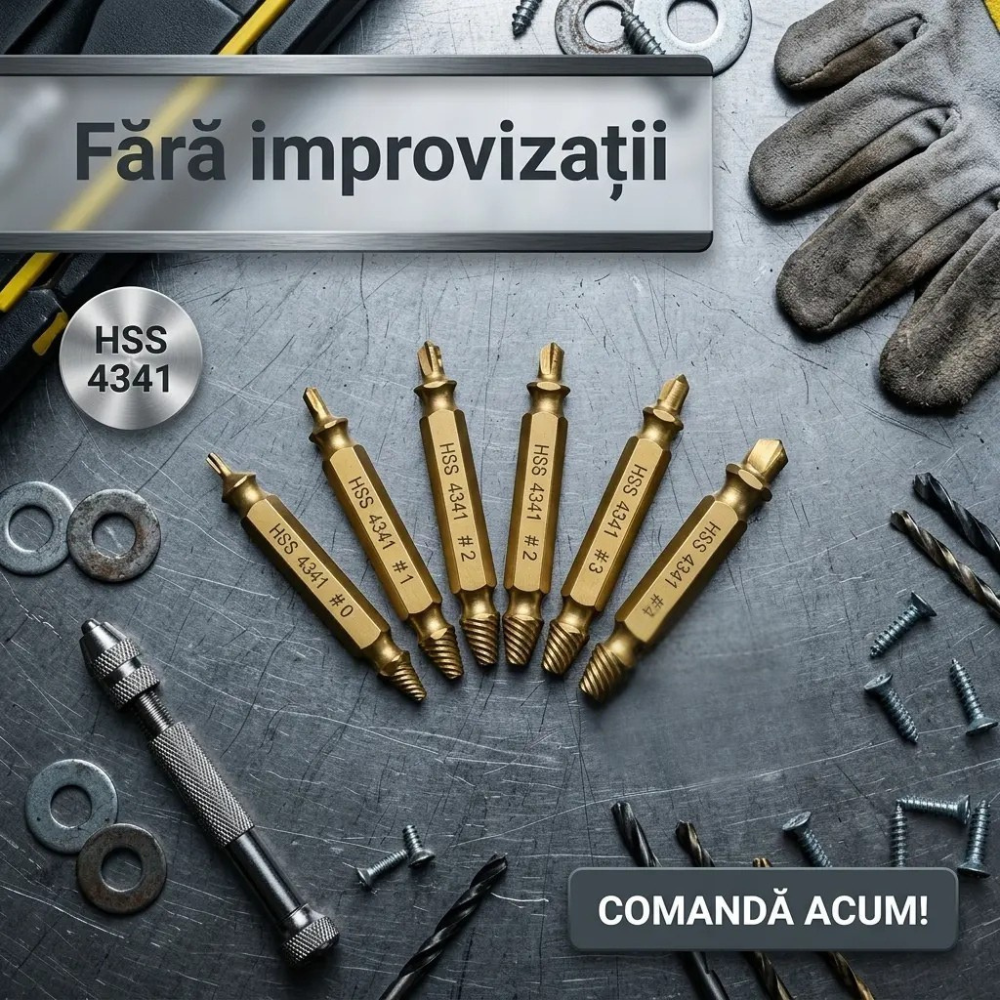 2 set-uri extractoare suruburi