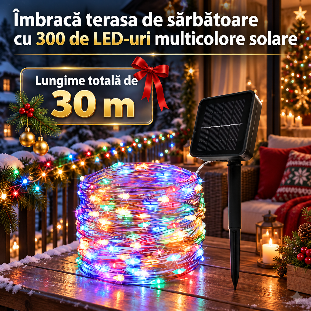 2 instalatie solara multicolor cupru
