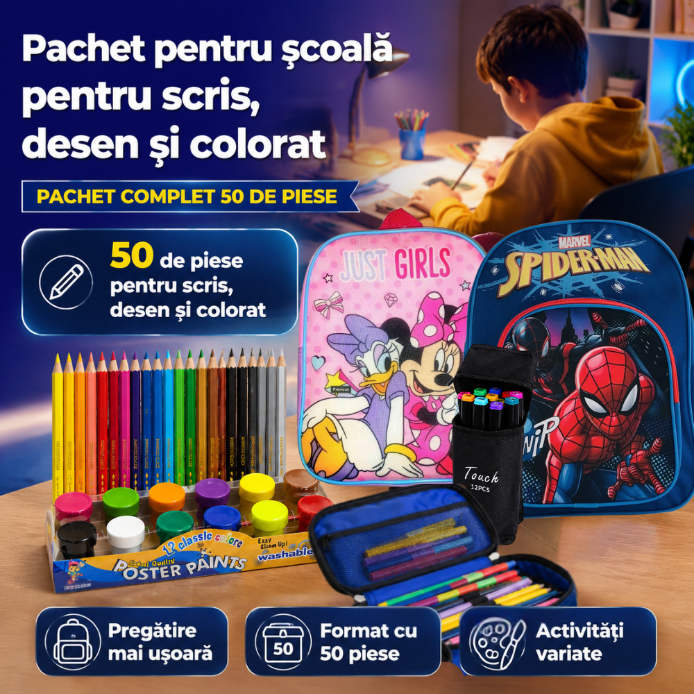 pachet scoala