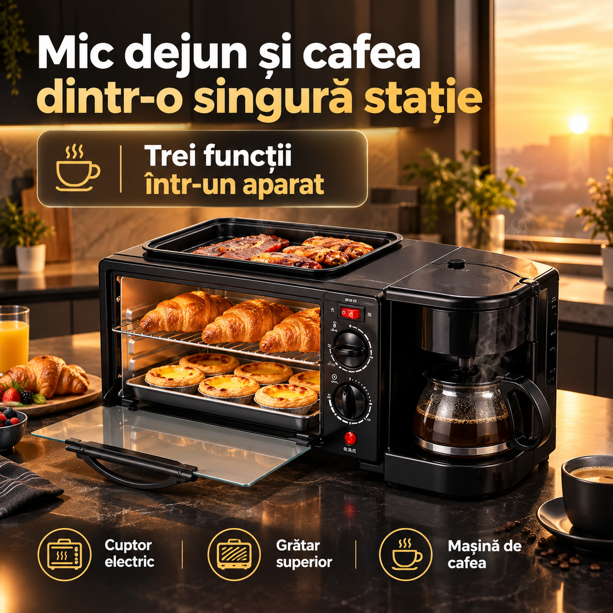 aparat mic dejun+100 pungi