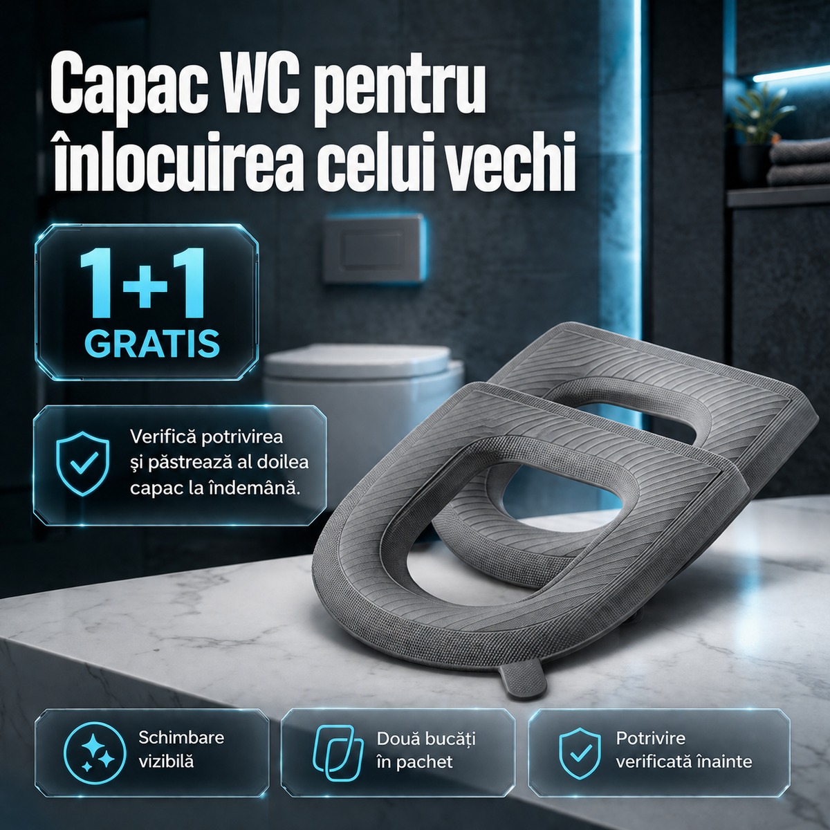 1+1 capac wc