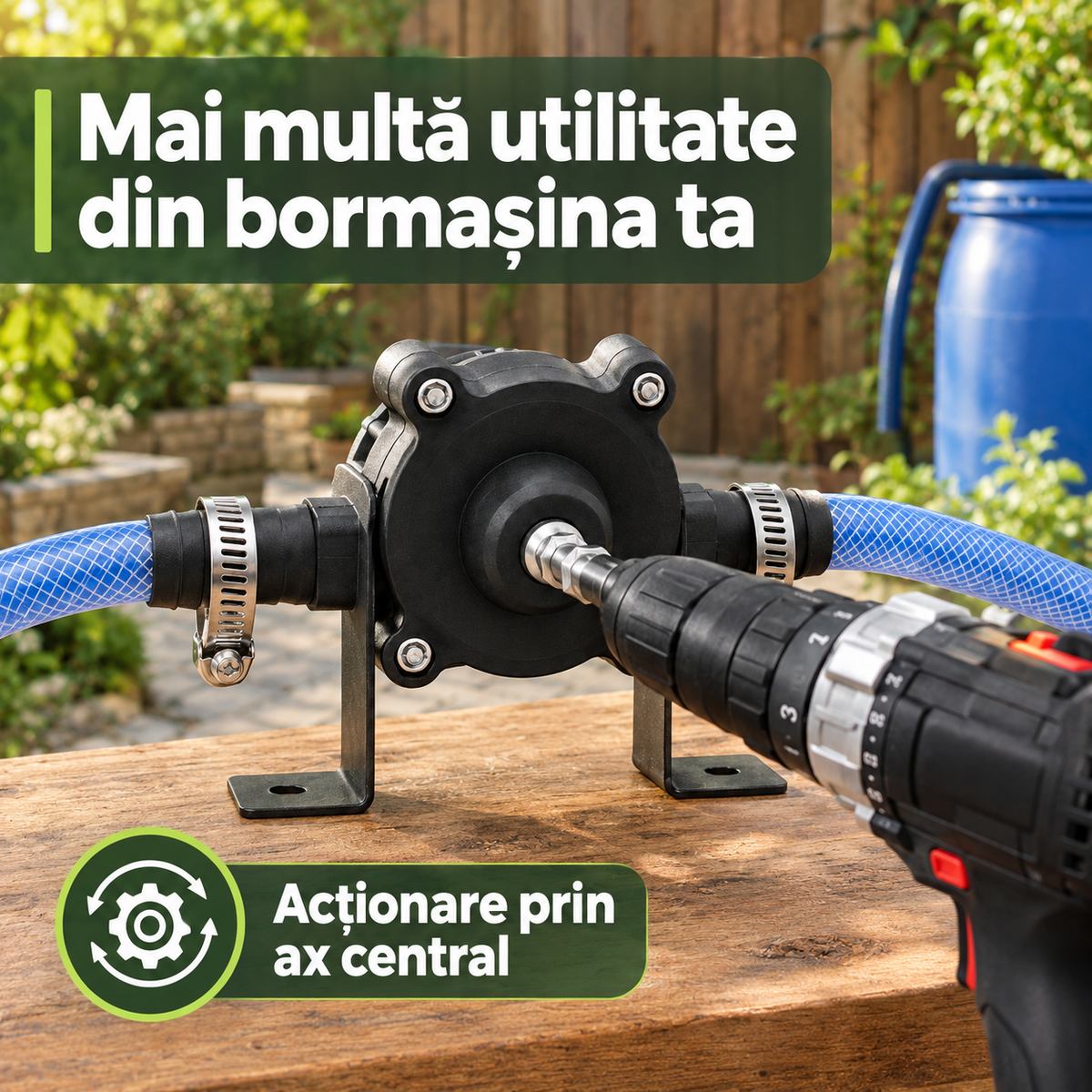 pompa transfer lichide pentru bormasina