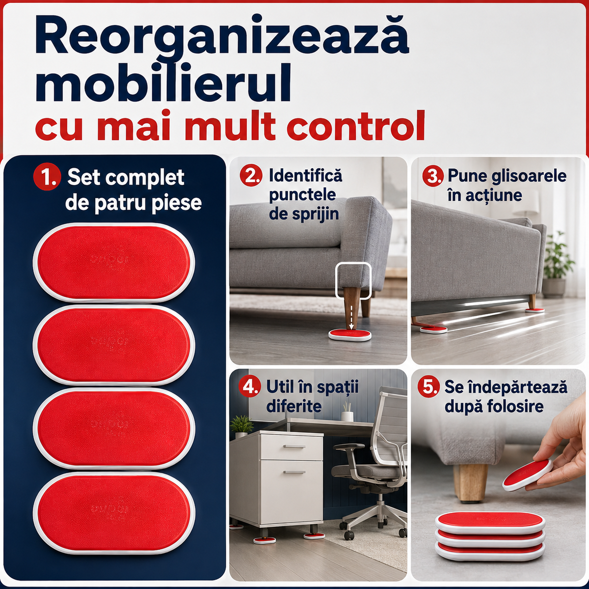 glisoare mobila