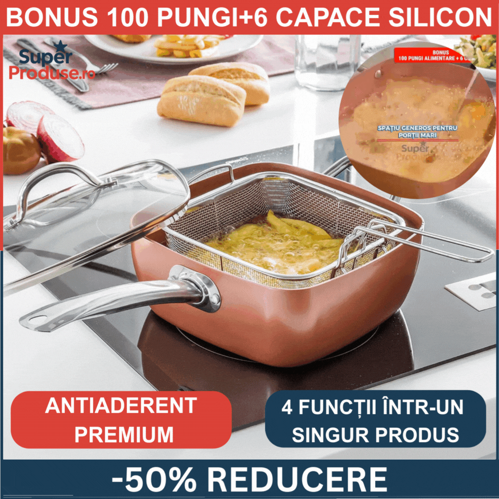Oferta -50% tigaie+bonusuri