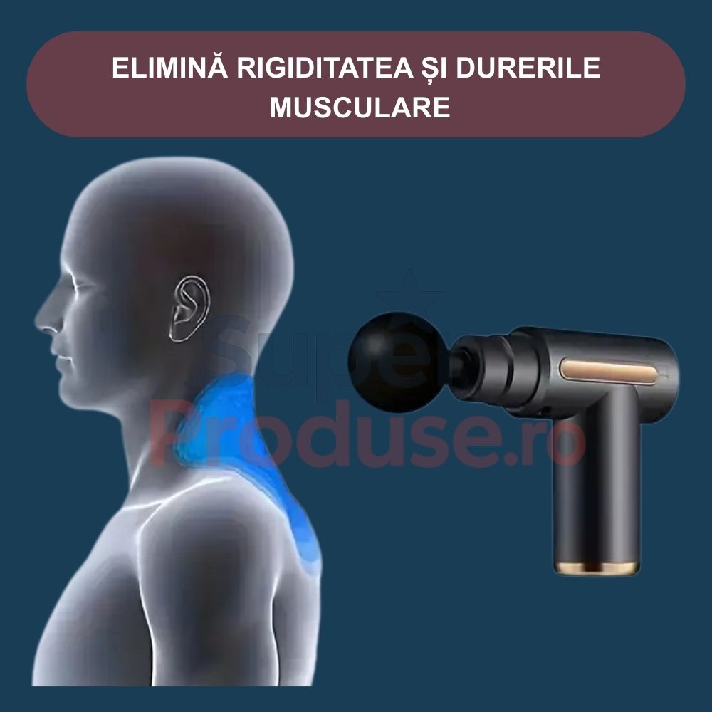 Oferta -50% aparat masaj 4 capete+cadou