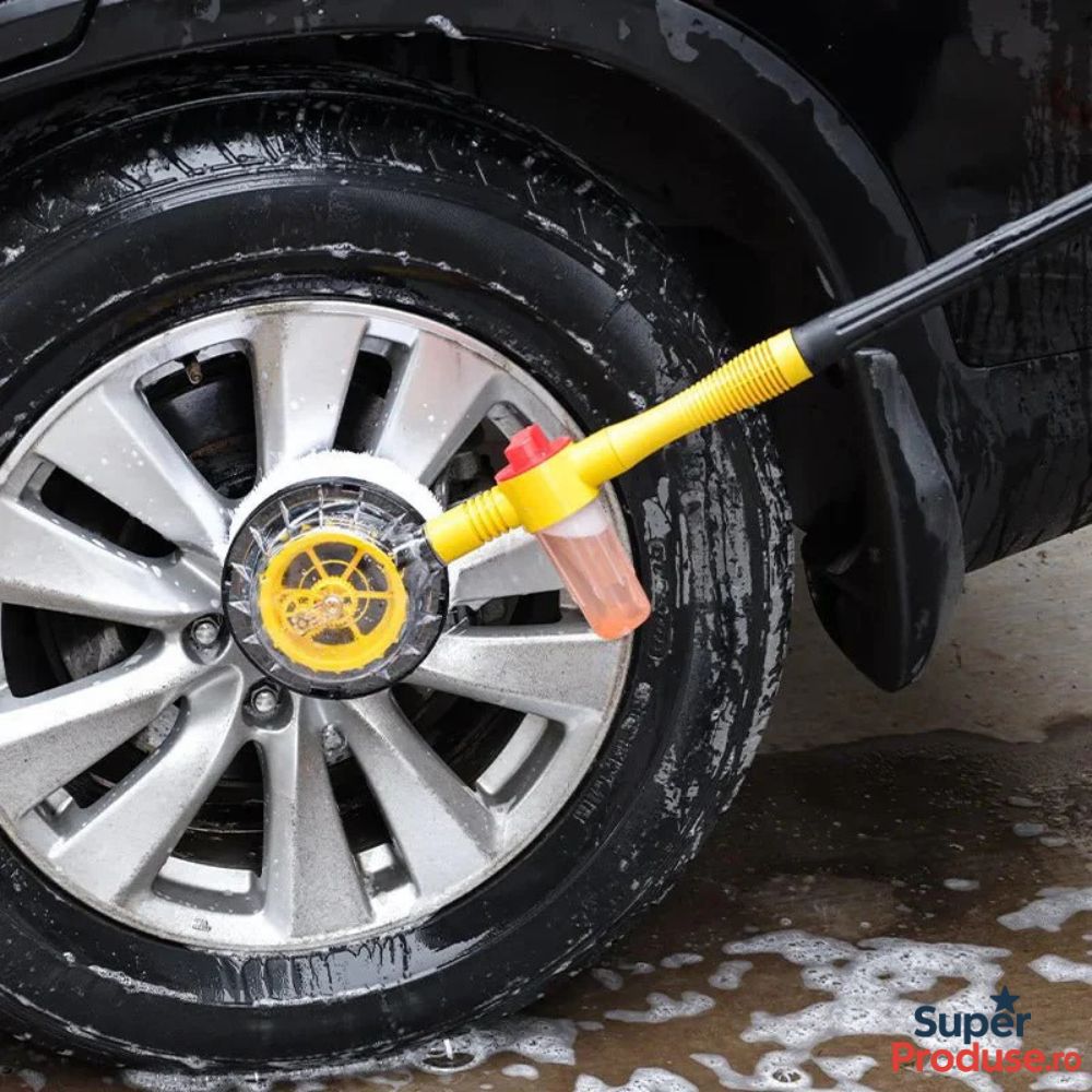 Oferta -50% perie auto+furtun+cadou