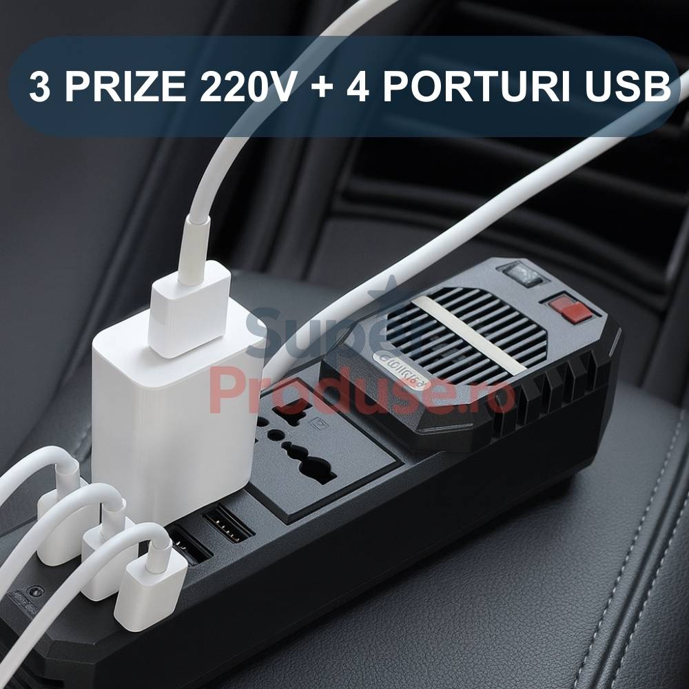Oferta -50% invertor+usb