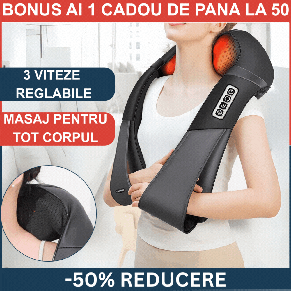 Oferta -50% aparat masaj