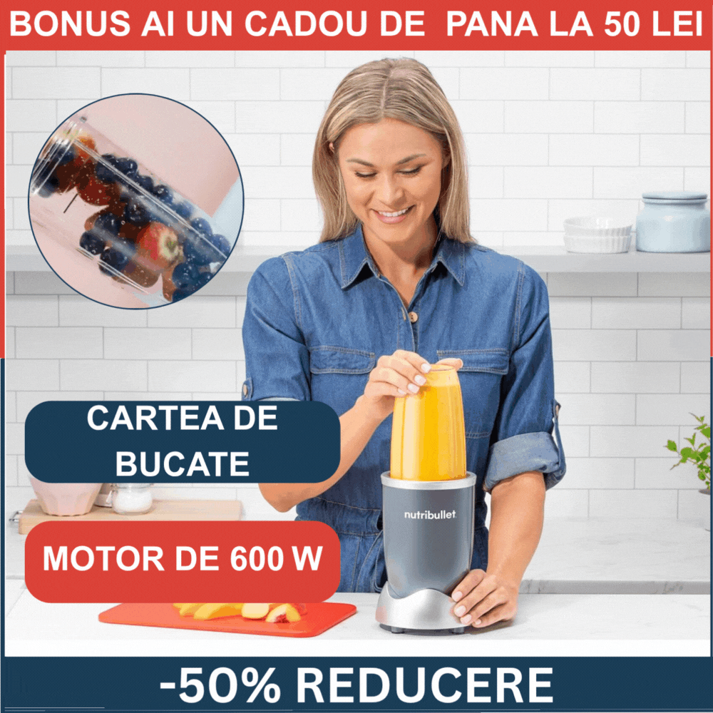 Oferta -50% nutribullet+bonus