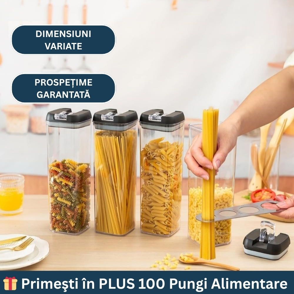 Oferta -50% 7 recipiente+100 pungi