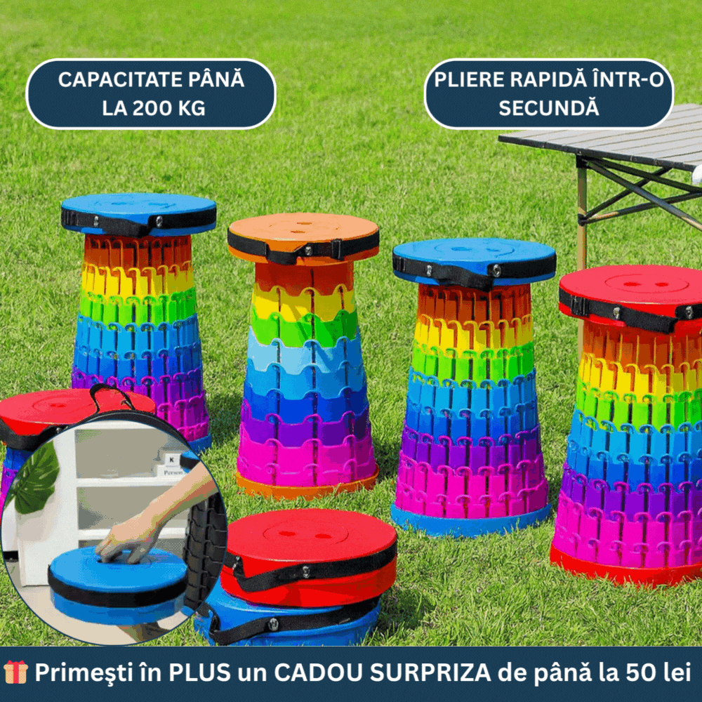 Oferta -50% scaun pliabil+cadou