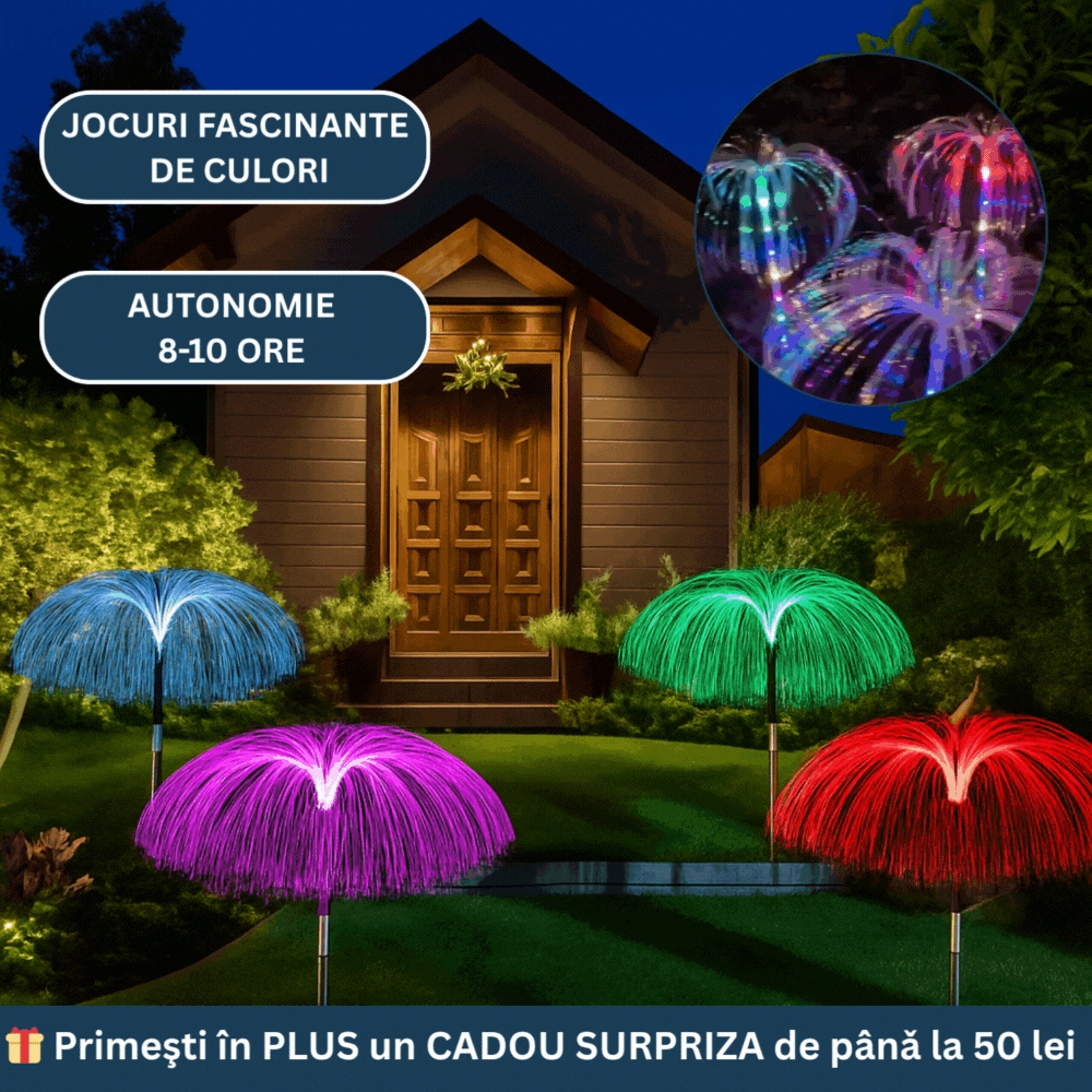 Oferta -50% lampa meduza+cadou