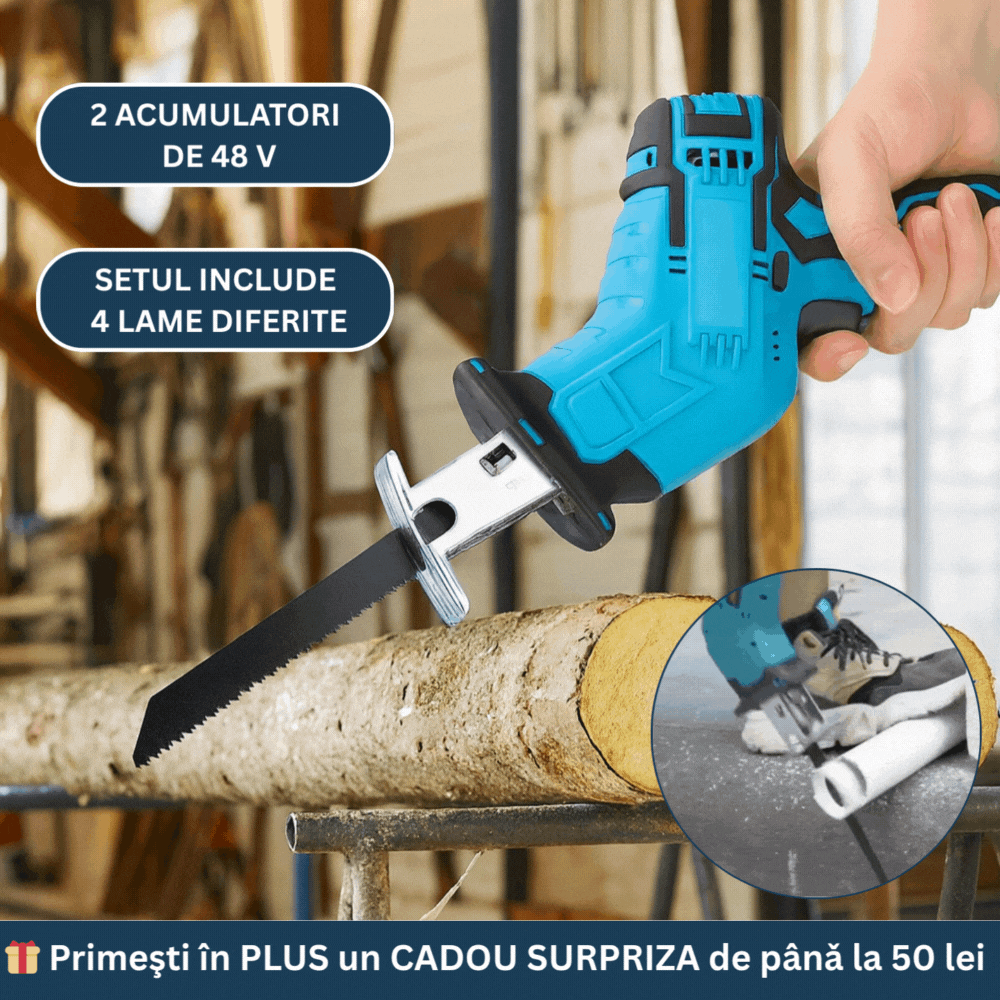 Oferta -50% fierastrau+cadou