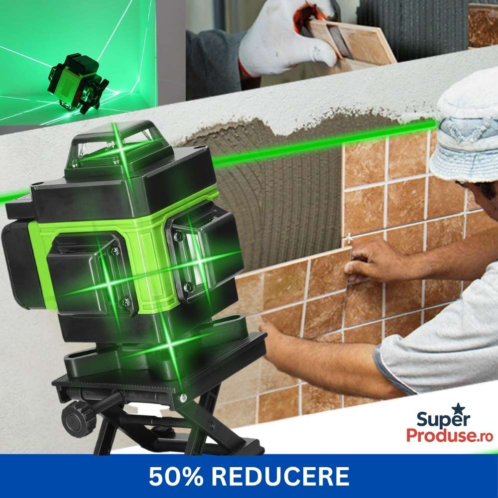 Oferta -50% Nivelă Laser 16 Linii