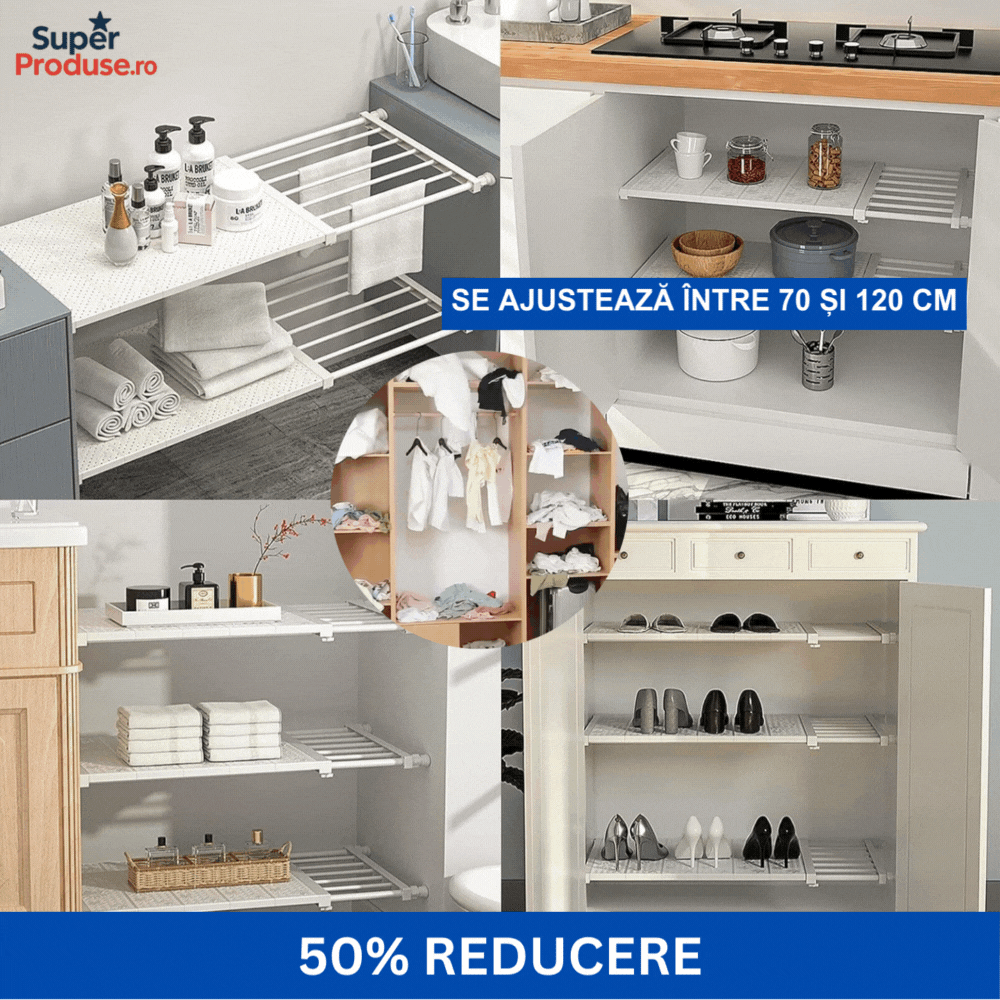 Oferta -50% raft extensibil