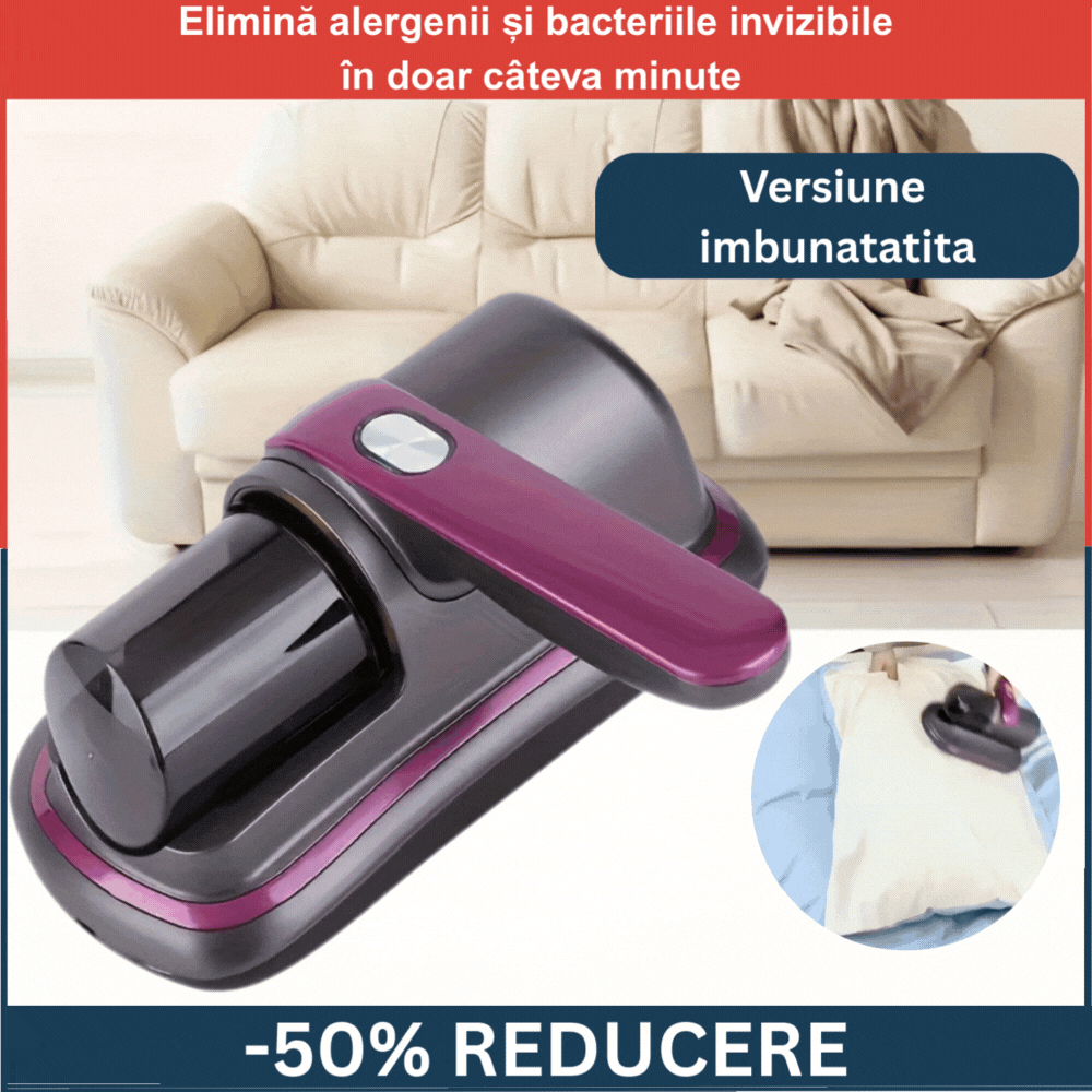Oferta -50% aspirator antiacarieni