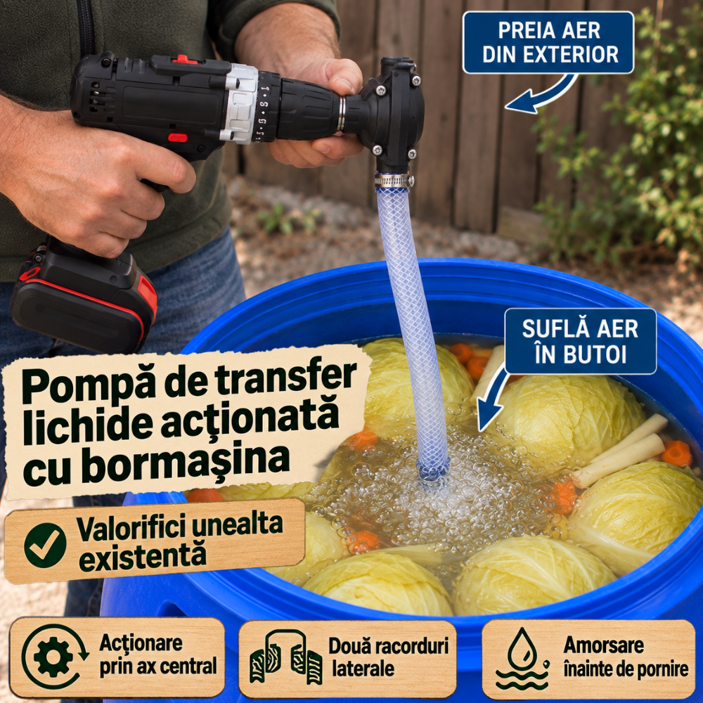 pompa transfer lichide pentru bormasina