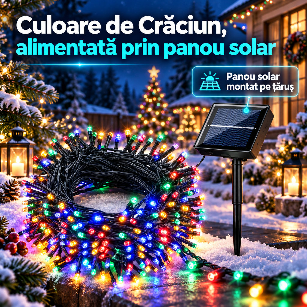 instalatie solara multicolor