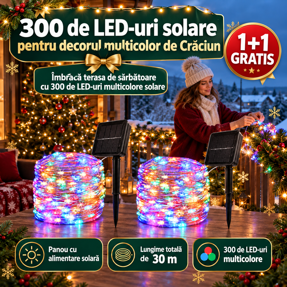 2 instalatie solara multicolor cupru