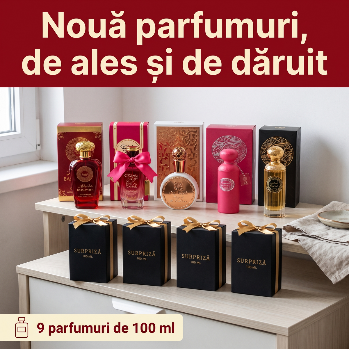 5+4 GRATIS Parfumuri Damă · Colecția Diamant