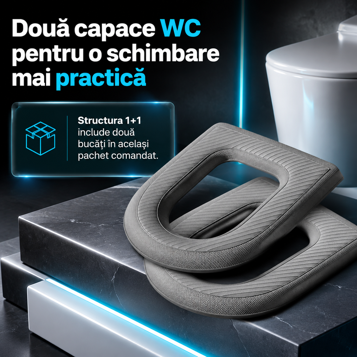 1+1 capac wc