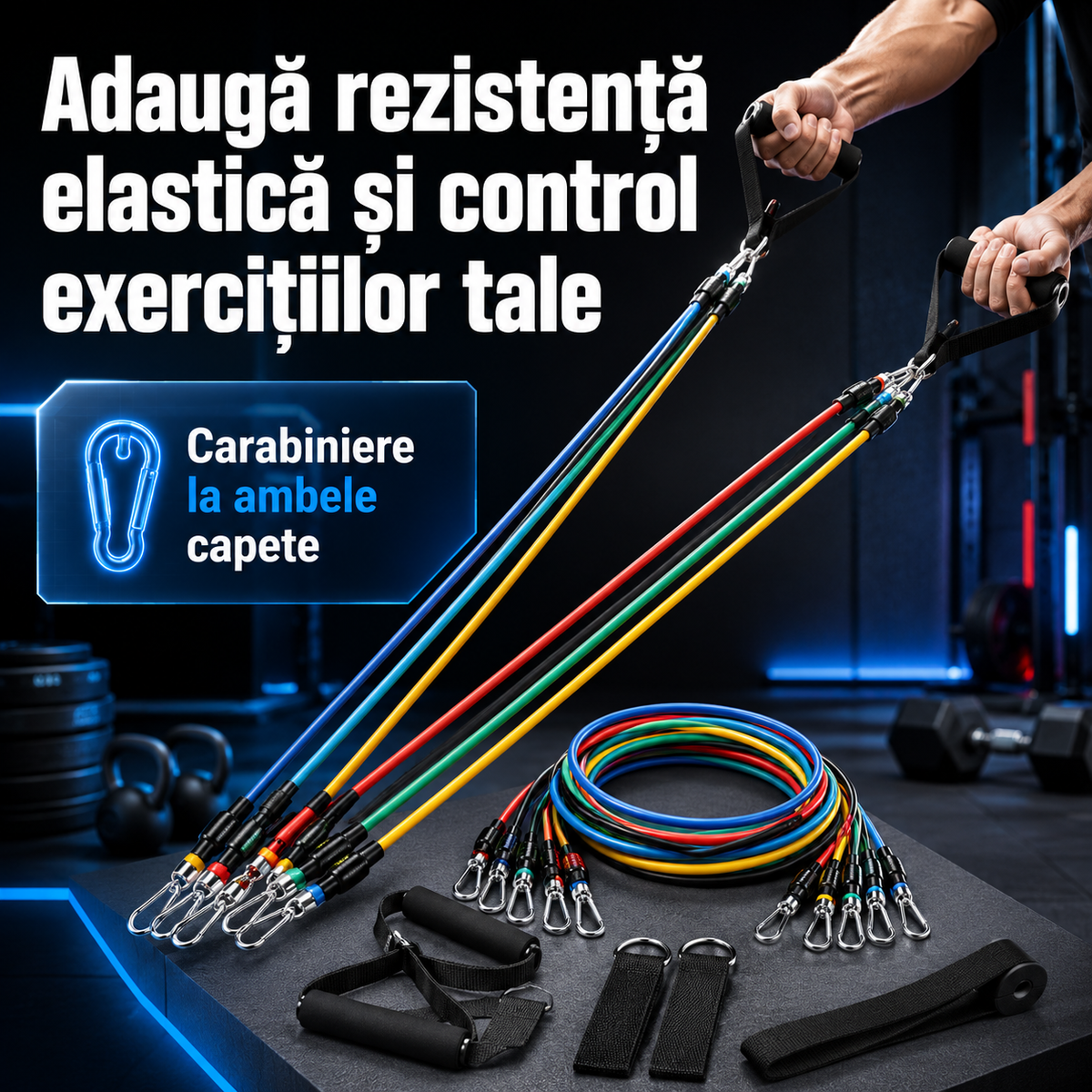 set corzi extensibile
