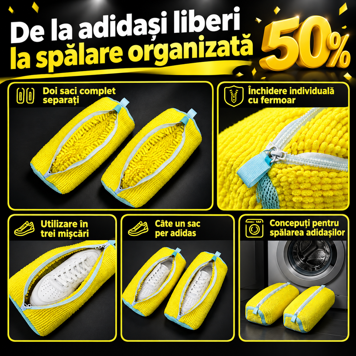 1+1 Gratis Sac Adidasi