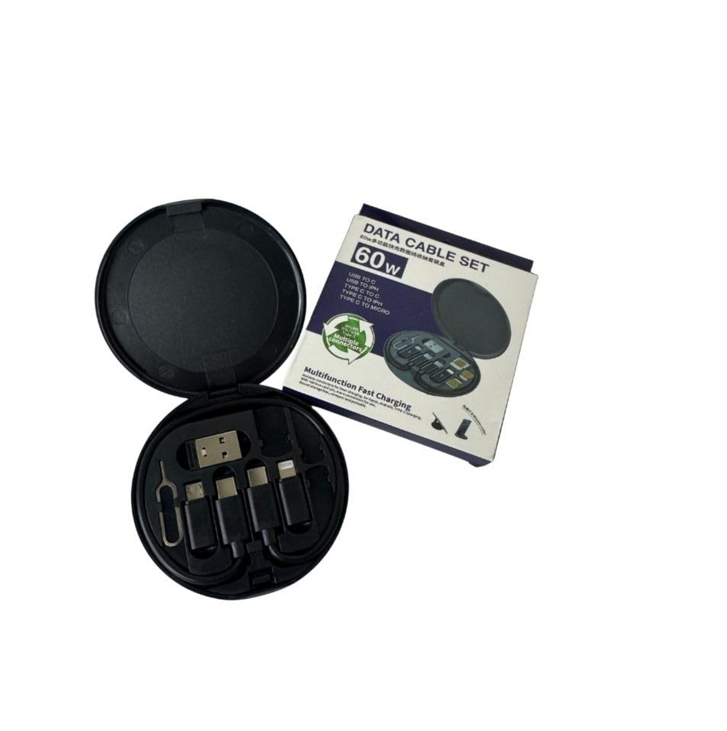 Set adaptoare USB în etui compact